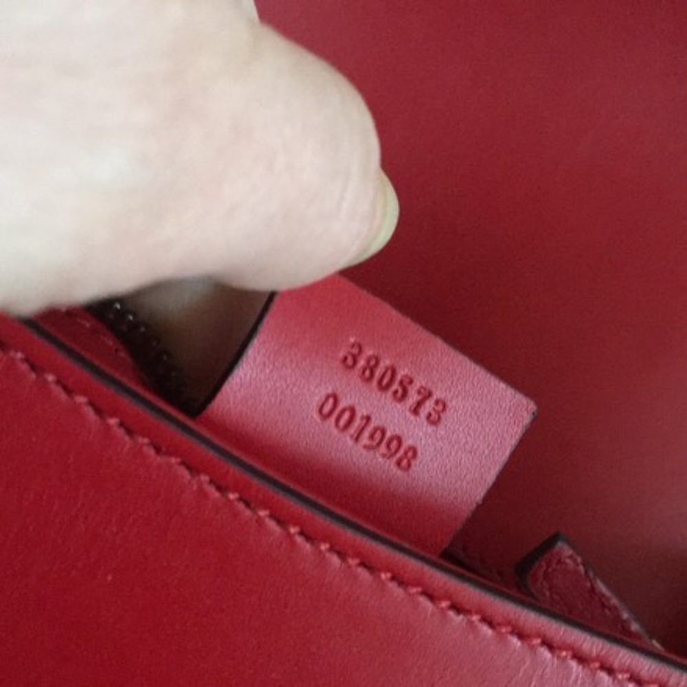 Gucci Lady Web Red Bag - Picture 6 of 8